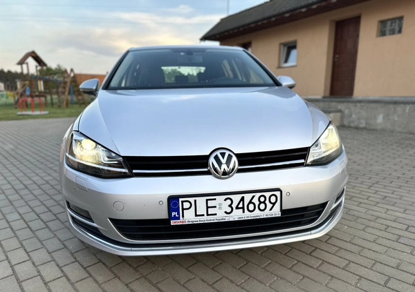 Volkswagen Golf cena 47900 przebieg: 134000, rok produkcji 2013 z Leszno małe 106